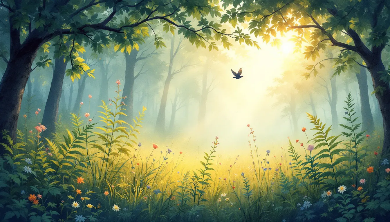 An image illustrating the additional health benefits of morning sunlight.