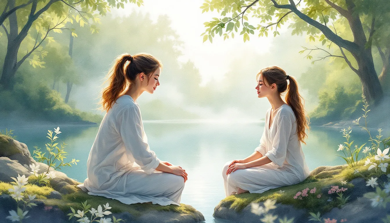 A scene depicting the role of a somatic therapist in guiding clients through somatic experiencing.