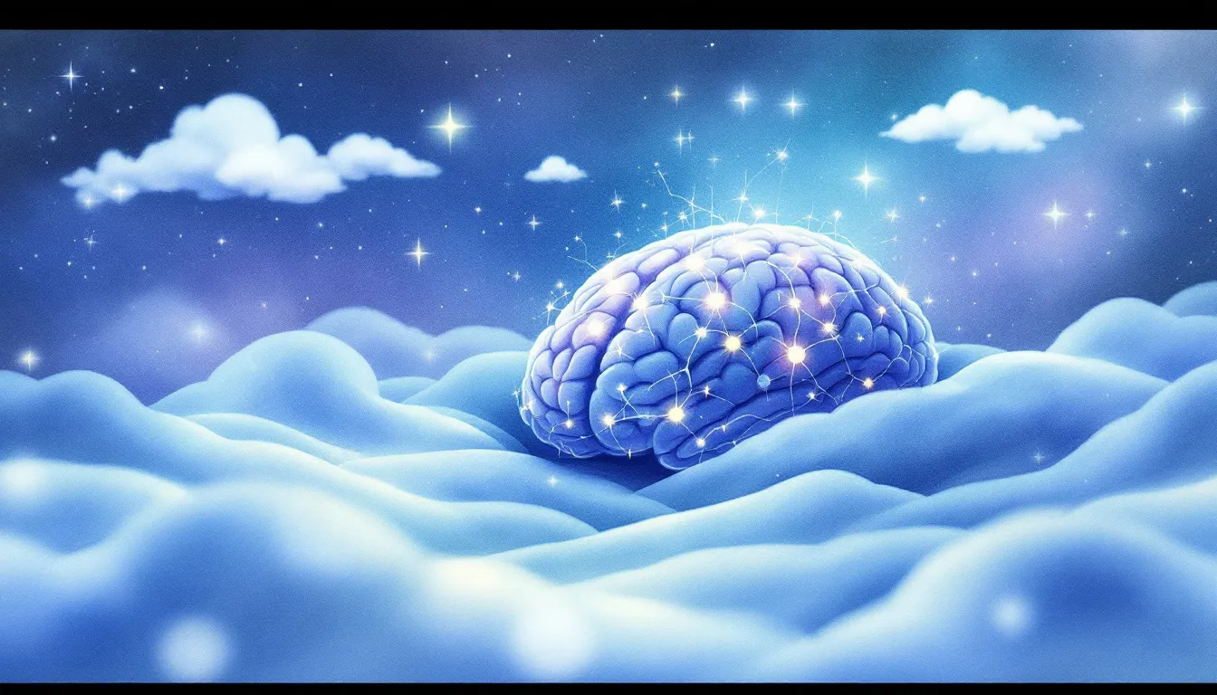 Image depicting how nervous system regulation improves sleep quality.